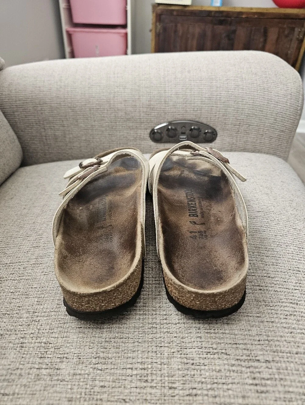 Birkenstock Sydney Birko-Flor Sandals Size 10